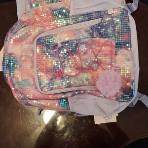 More than magic sparkles and sequins backpack